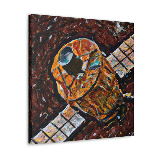 Satellite in Orbit Beauty - Canvas