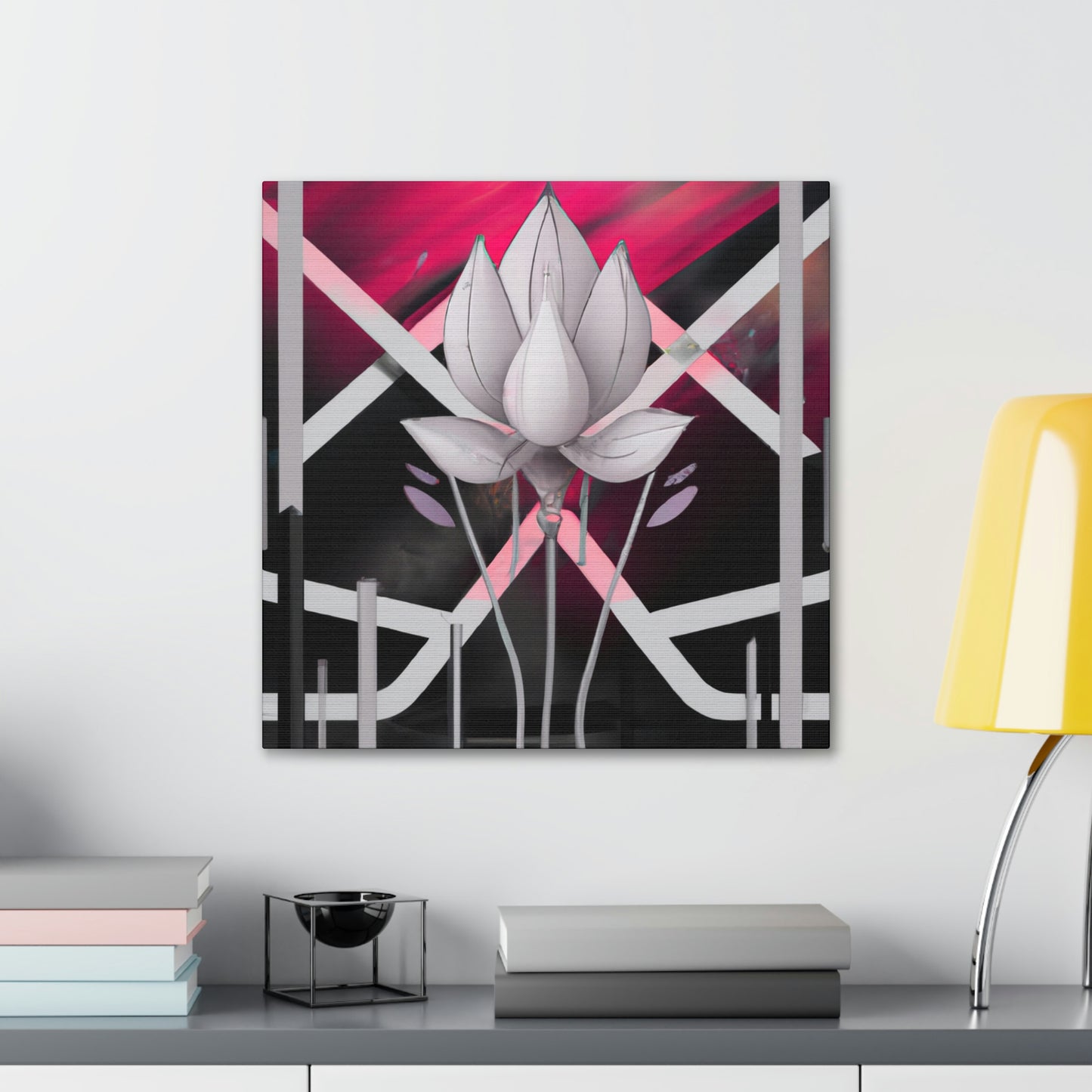 "Lotus Blossoms Arise" - Canvas