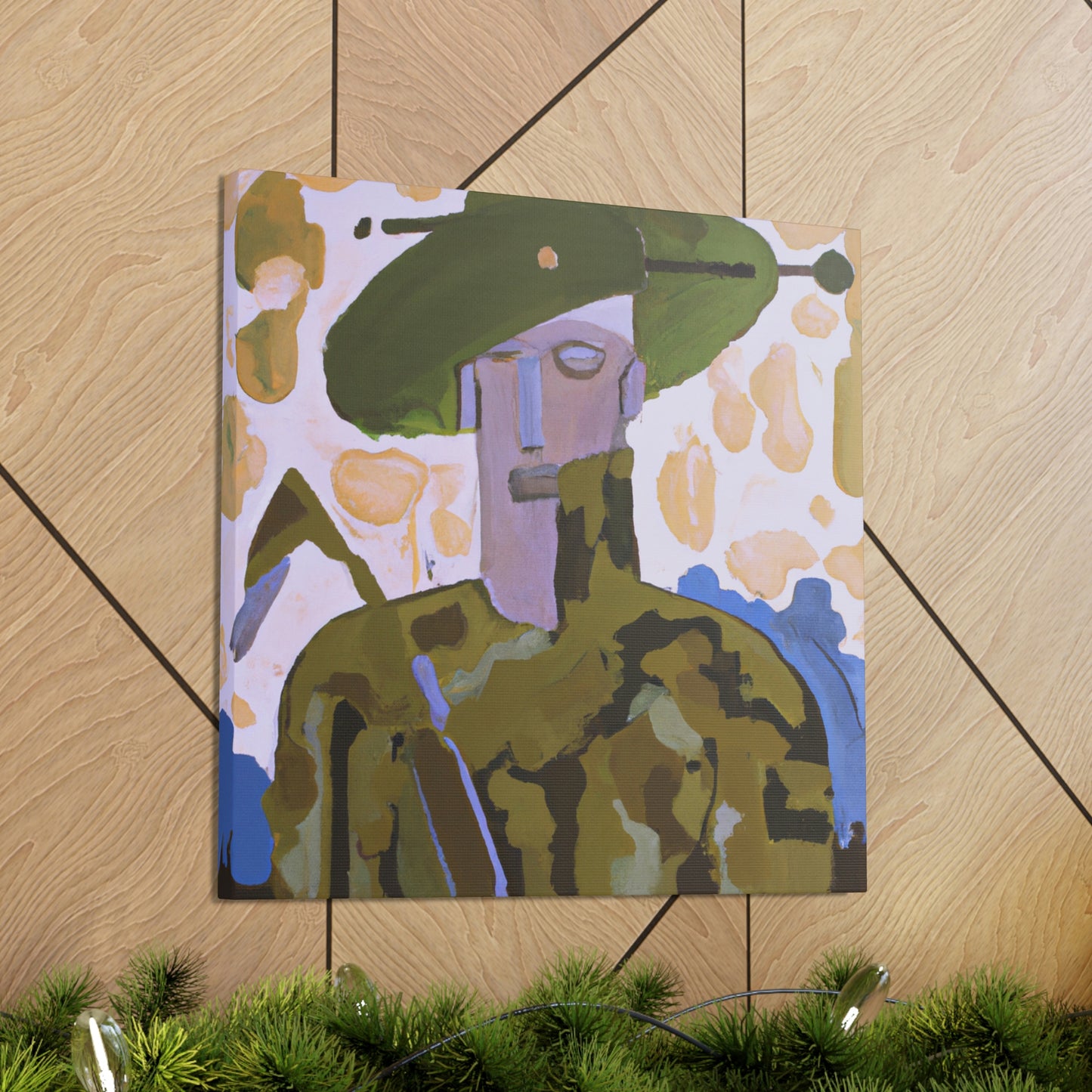 "Soldier of Freedom's Cause" - Canvas