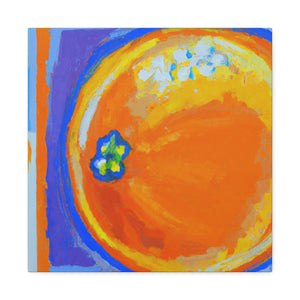 "Orange Abstract Brilliance" - Canvas