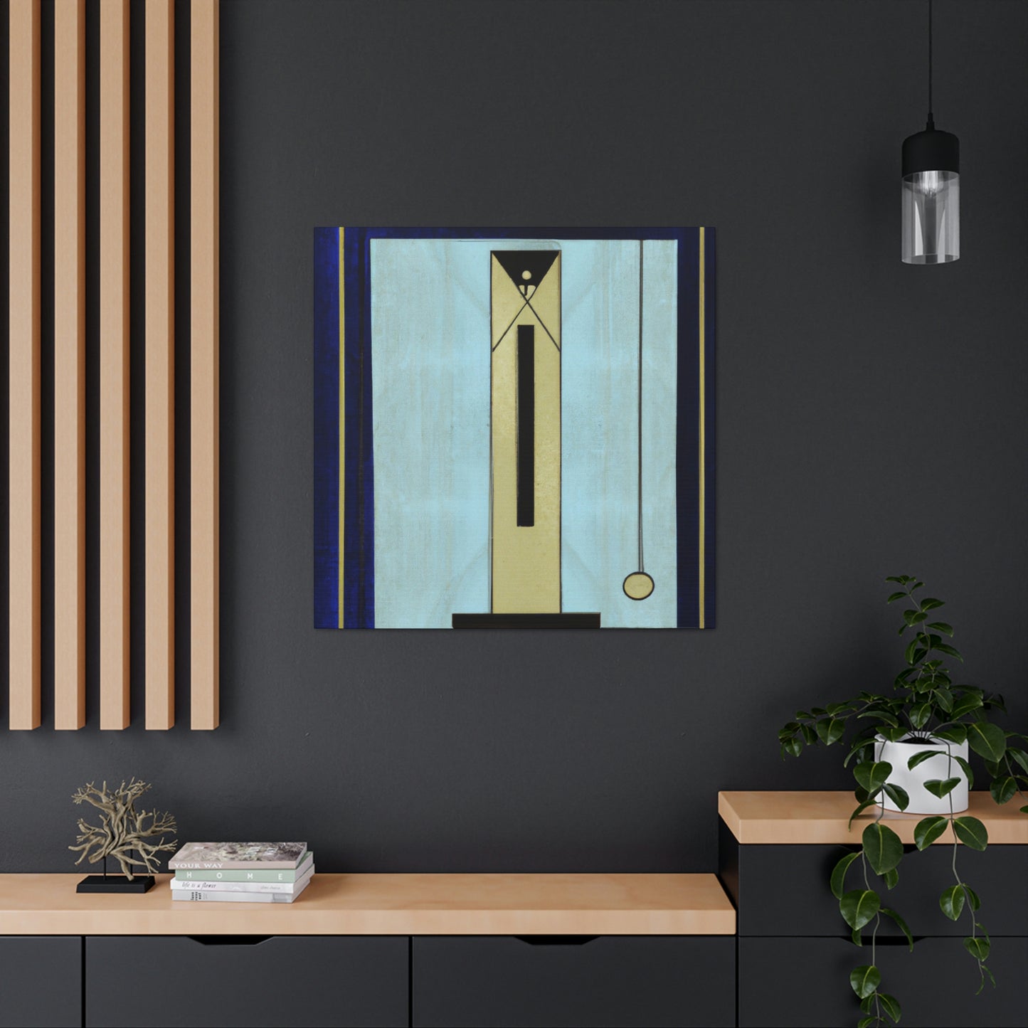 "Gilded Jazz Symphony" - Canvas