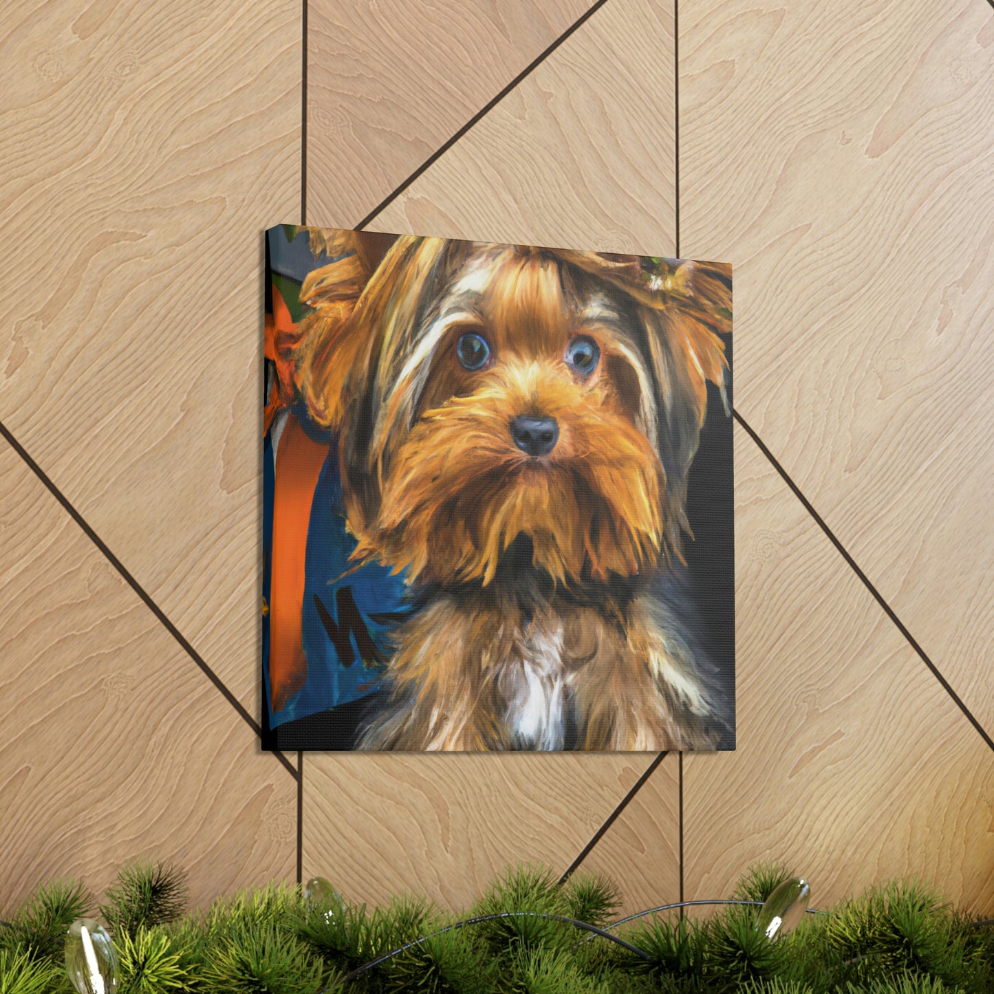 "Yorkshire Terrier Surrealism" - Canvas