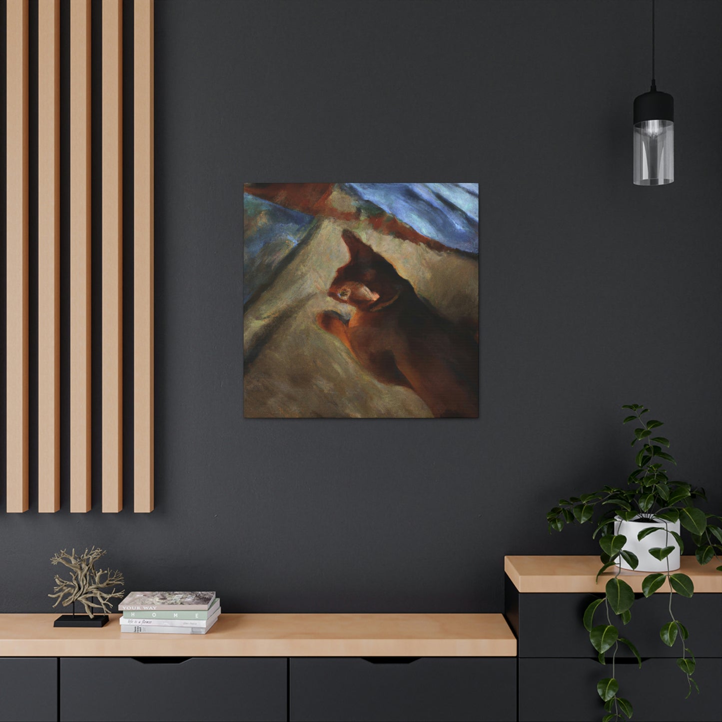 Abyssinian Abstract Expression - Canvas