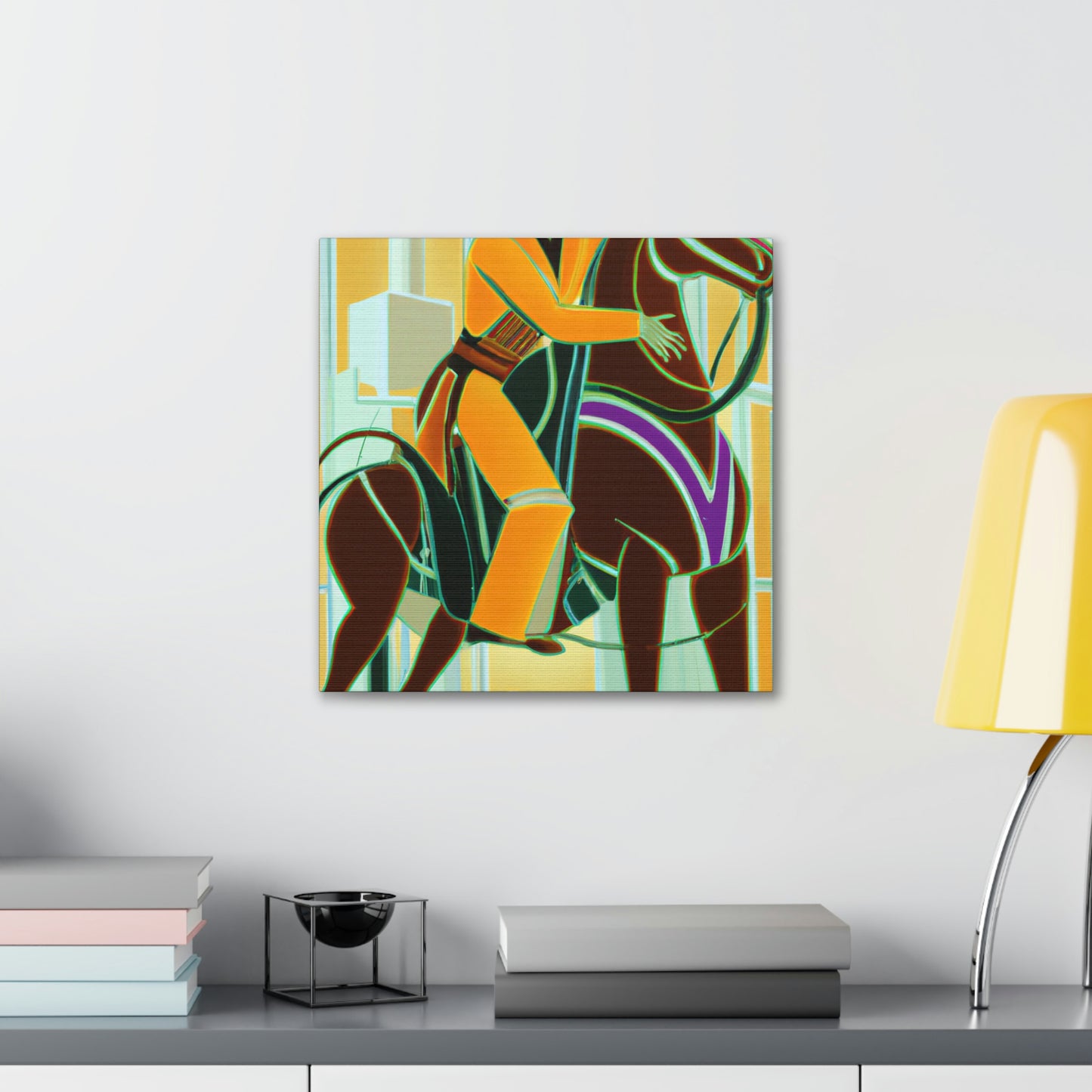 "Riding the Roaring Twenties" - Canvas