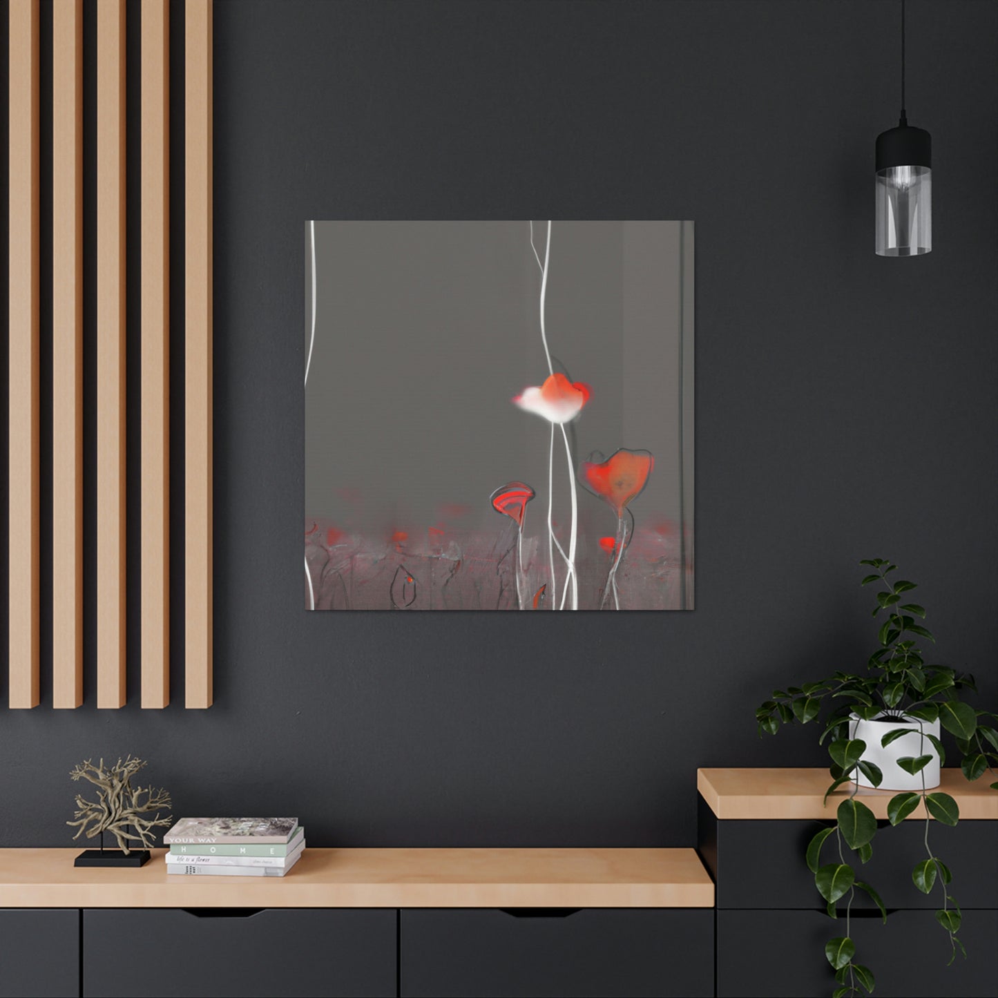 "Poppy Forever Blooming" - Canvas