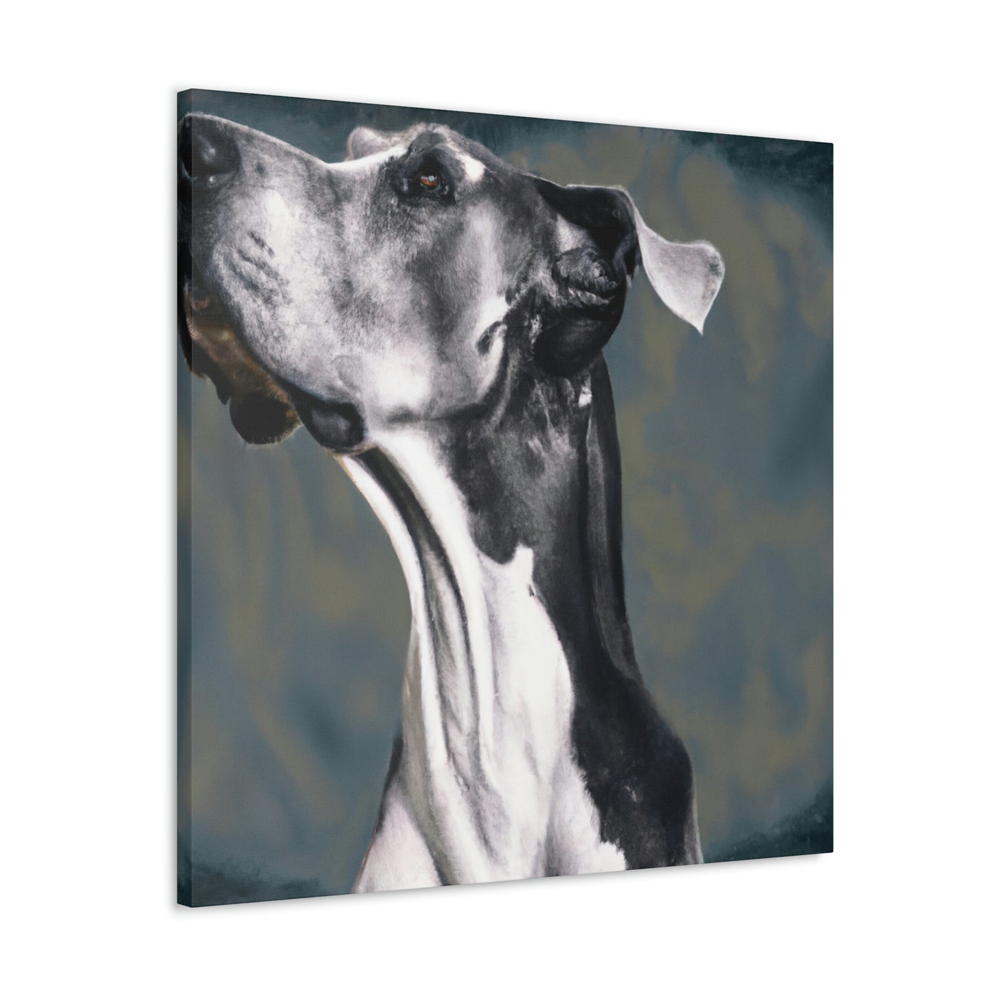 "Great Dane in Baroque" - Canvas