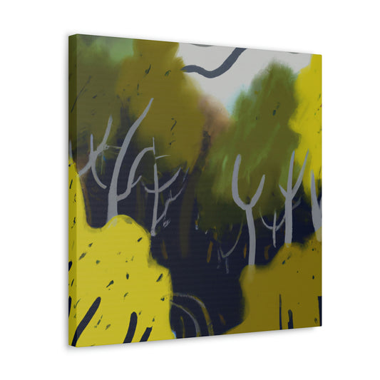 "Forest Dreams: 1940s" - Canvas