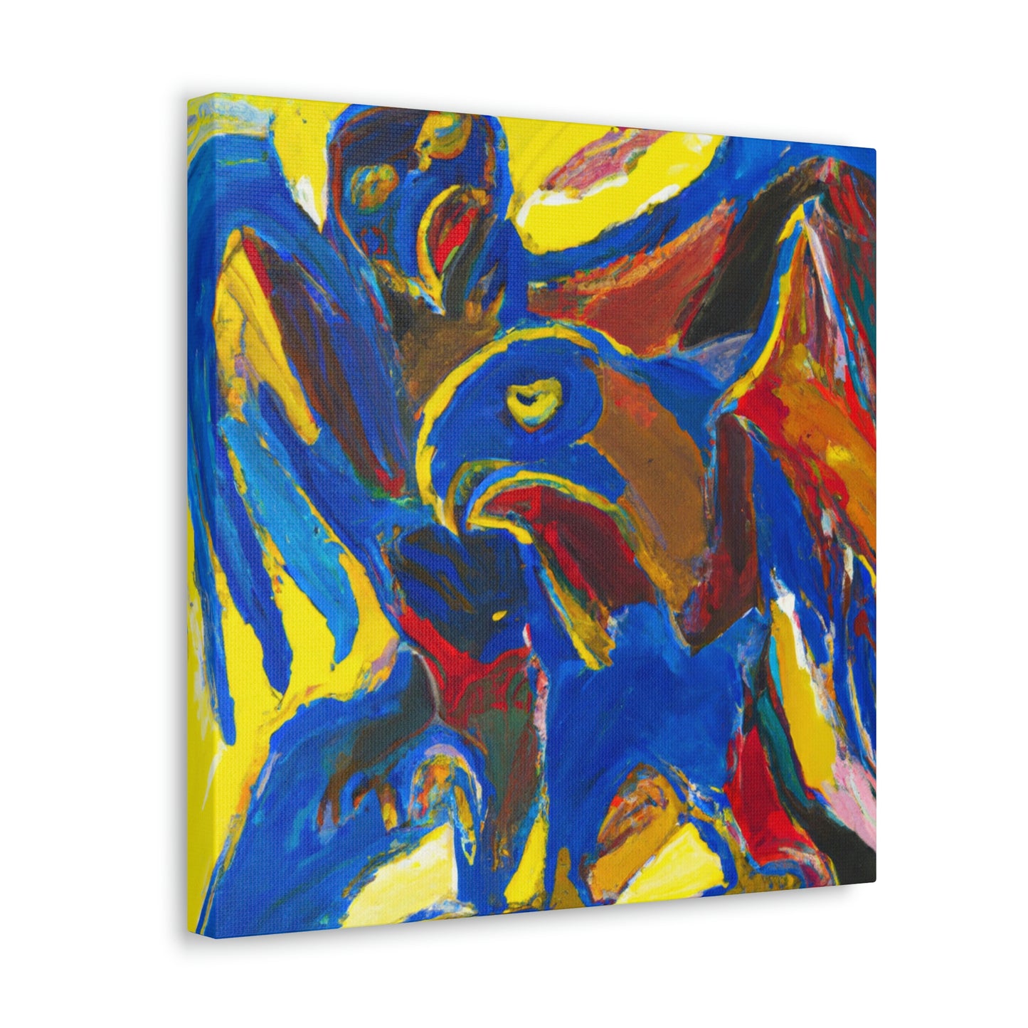 "Hawks in Expressionism" - Canvas