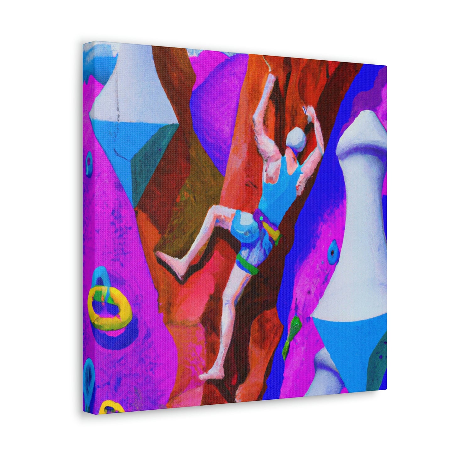 Rock Climbing Dreamscape - Canvas