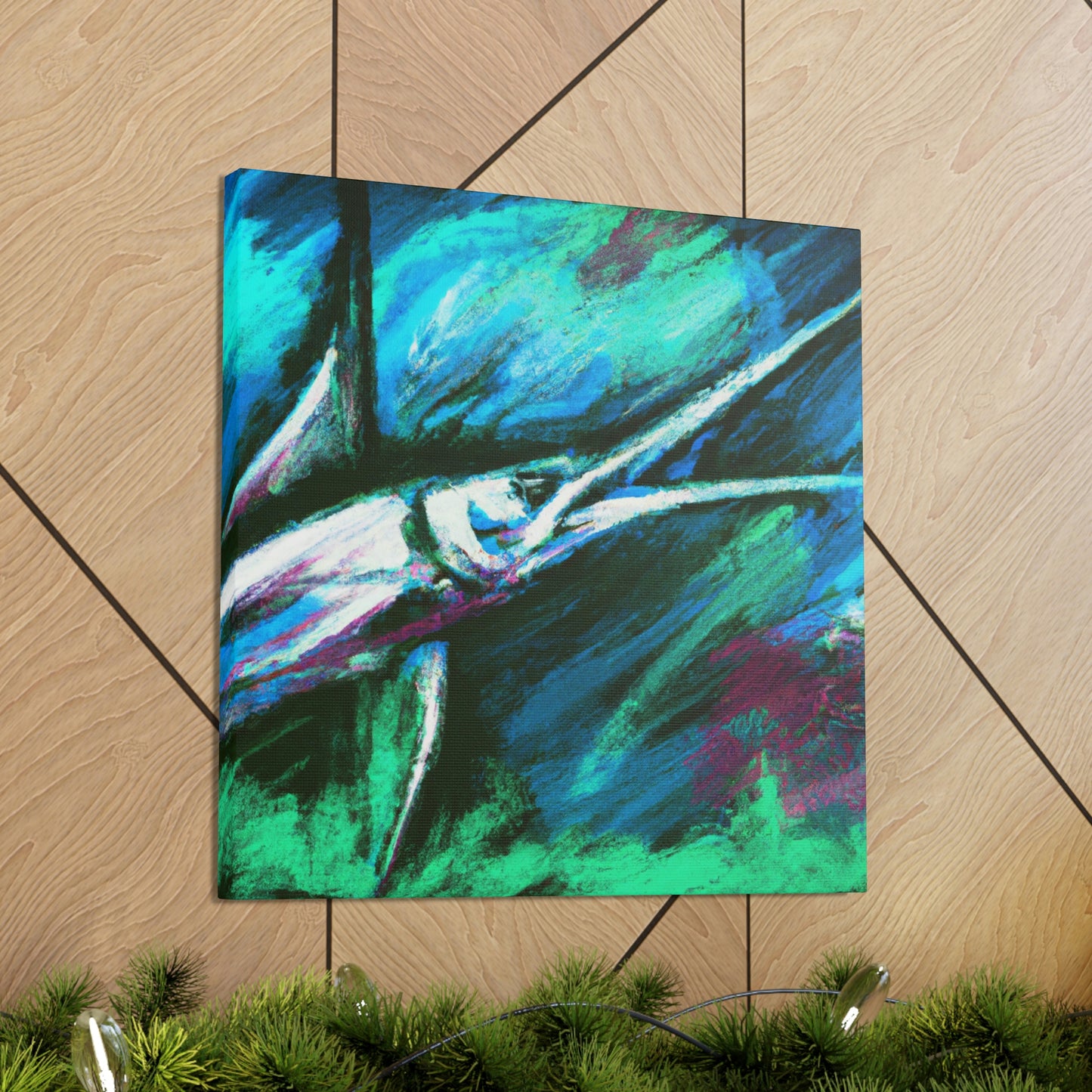 Swordfish Sword Dance - Canvas