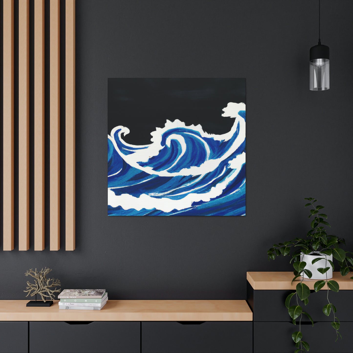 "Oceans of Minimalism" - Canvas