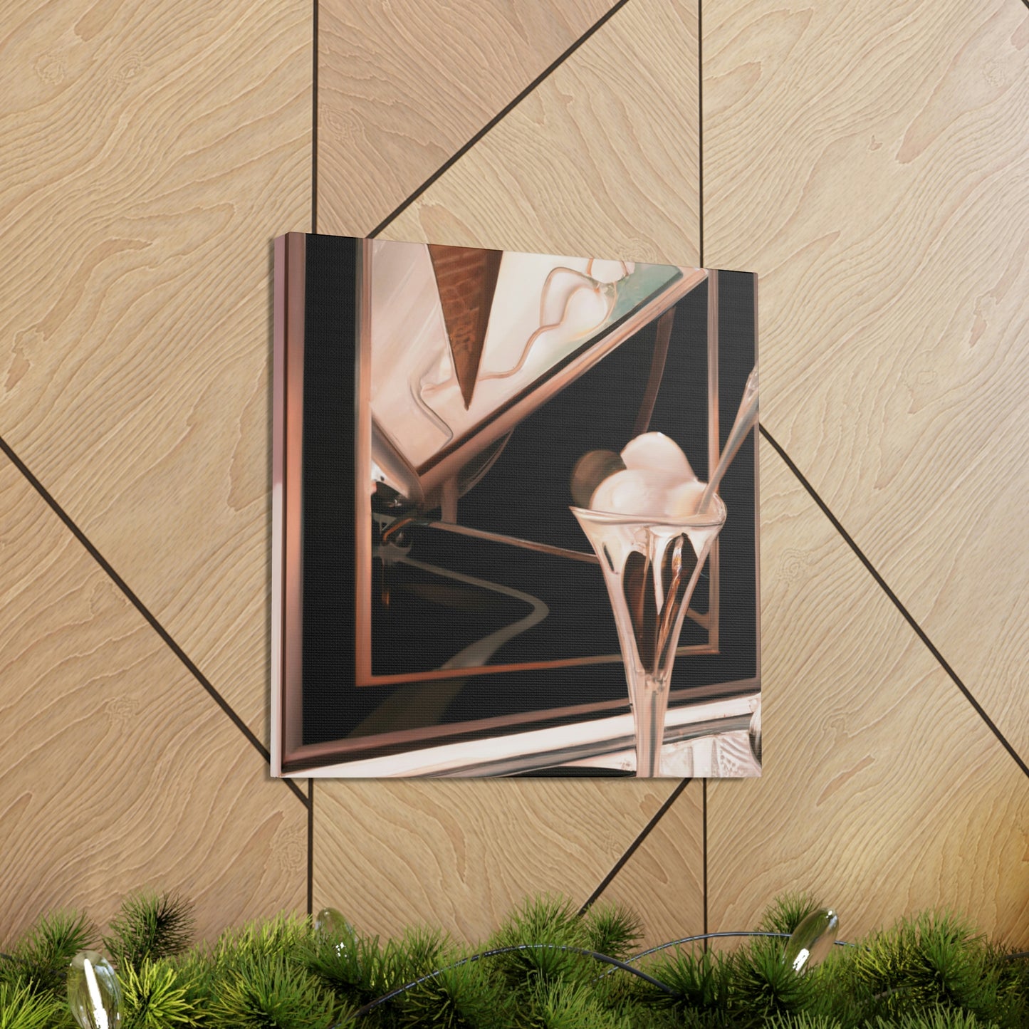 "Ice Cream Delight Deco." - Canvas