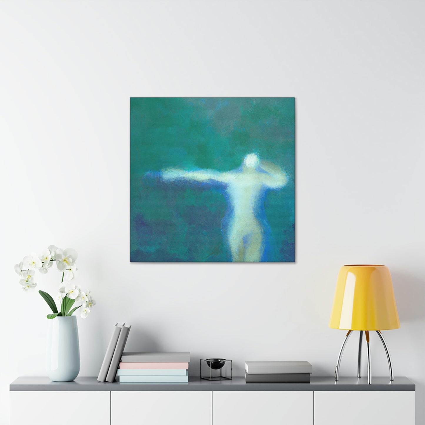 Swimming in Simplicity - Canvas