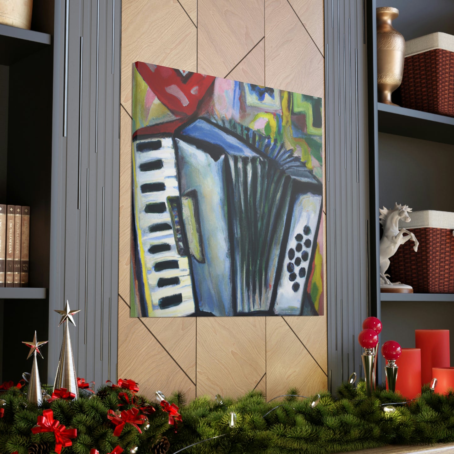 Accordion Fantasia Art - Canvas