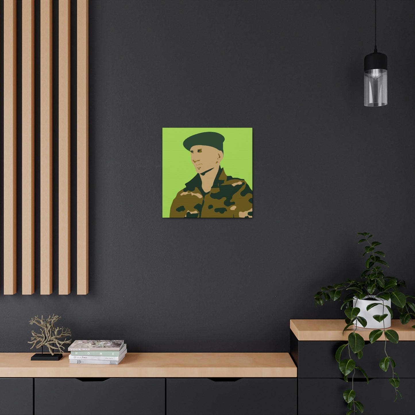 "Honoring The Supply Sergeant" - Canvas