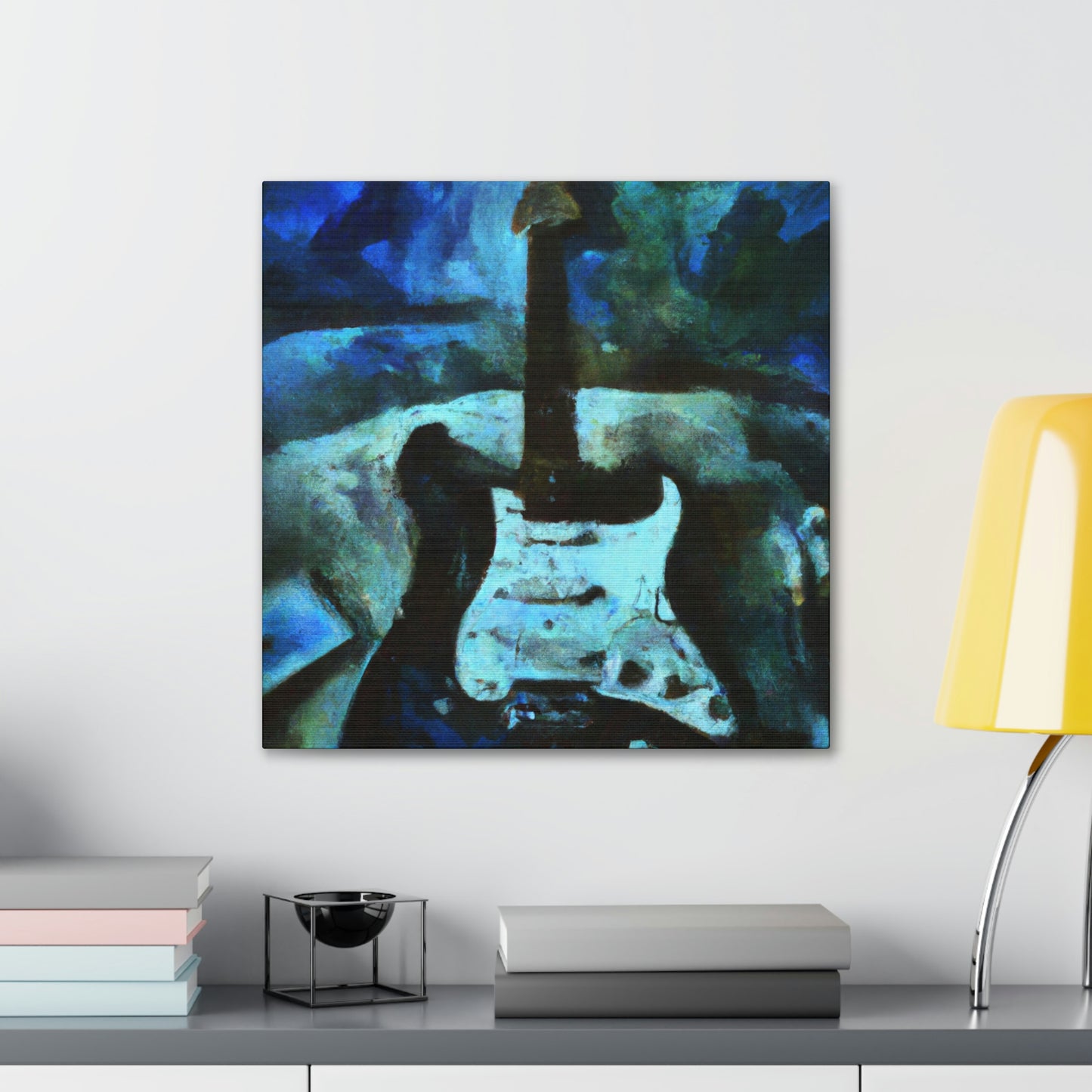 Fender in Abstract Forms - Canvas