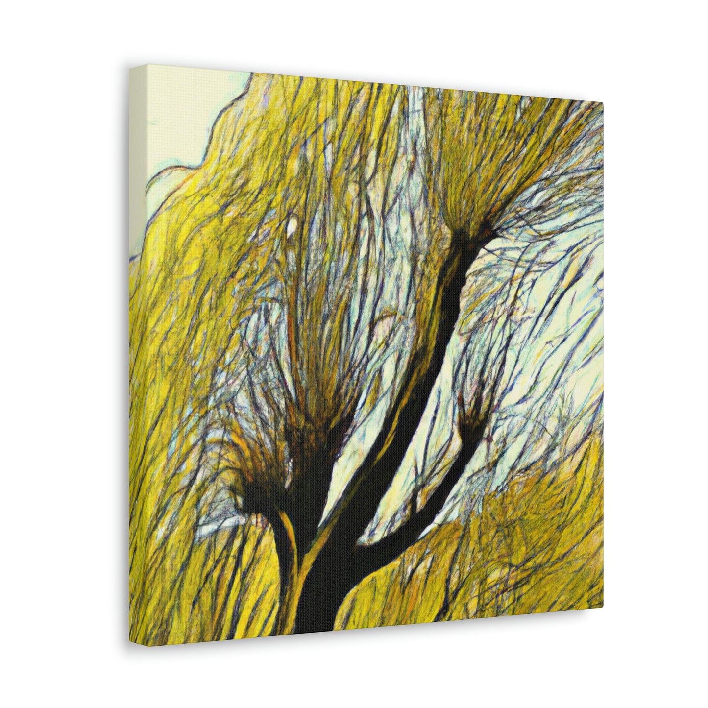 "Willow Tree Reminiscence" - Canvas