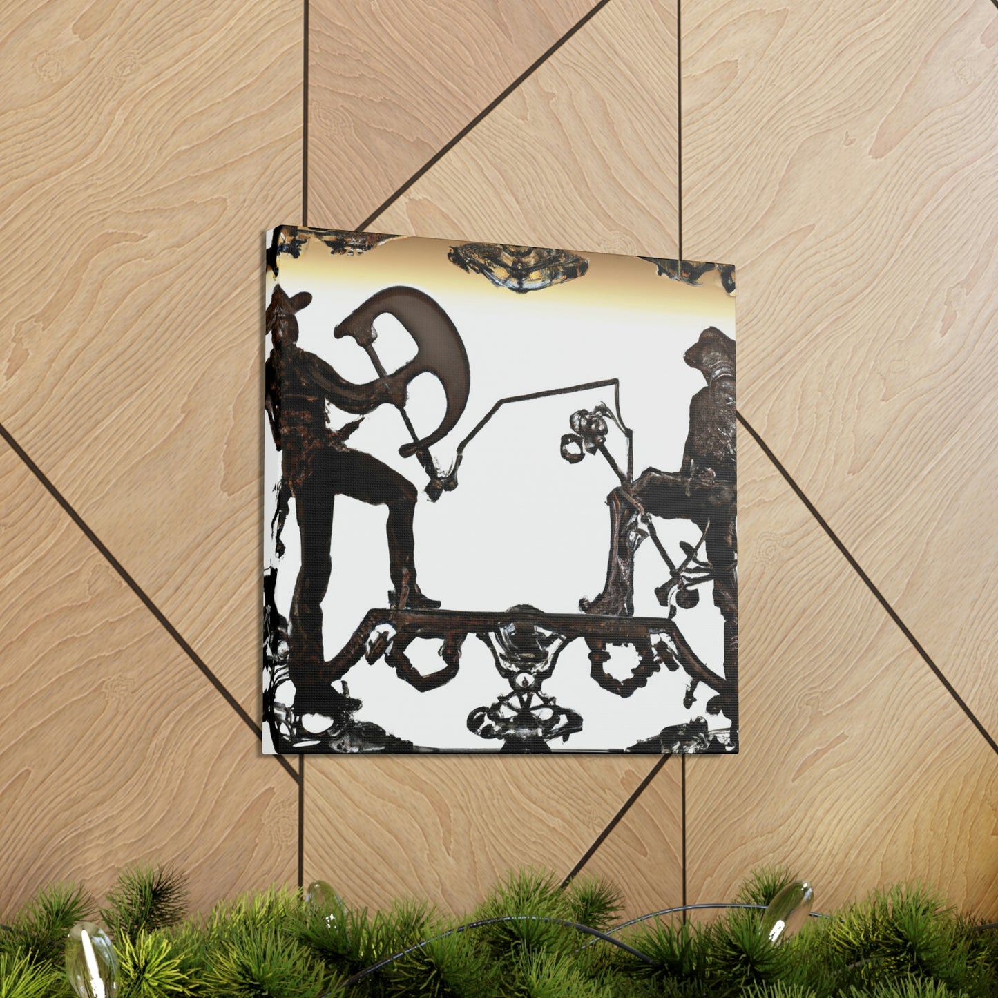 Branding Iron - Baroque - Canvas