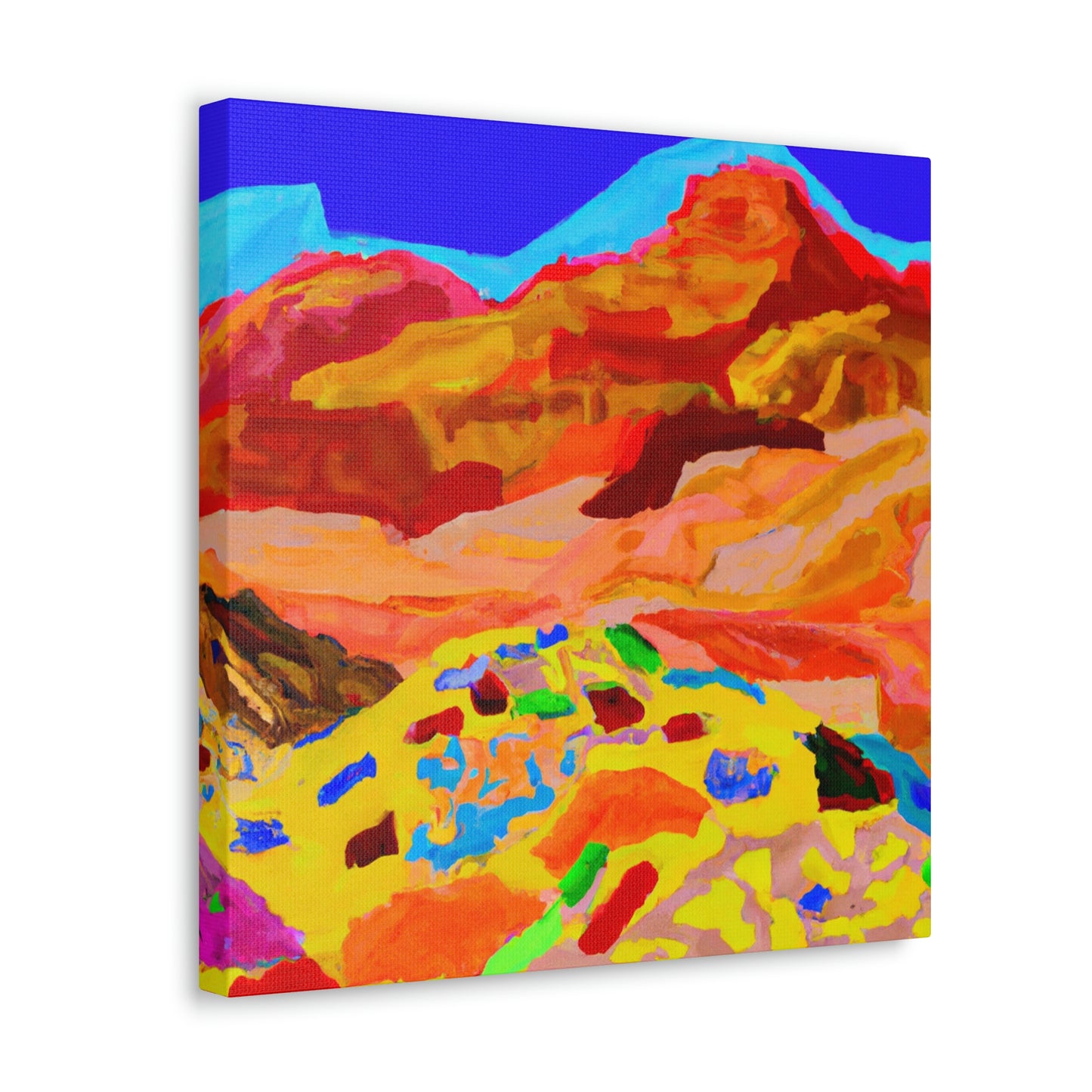 Desert of Colorful Hues - Canvas