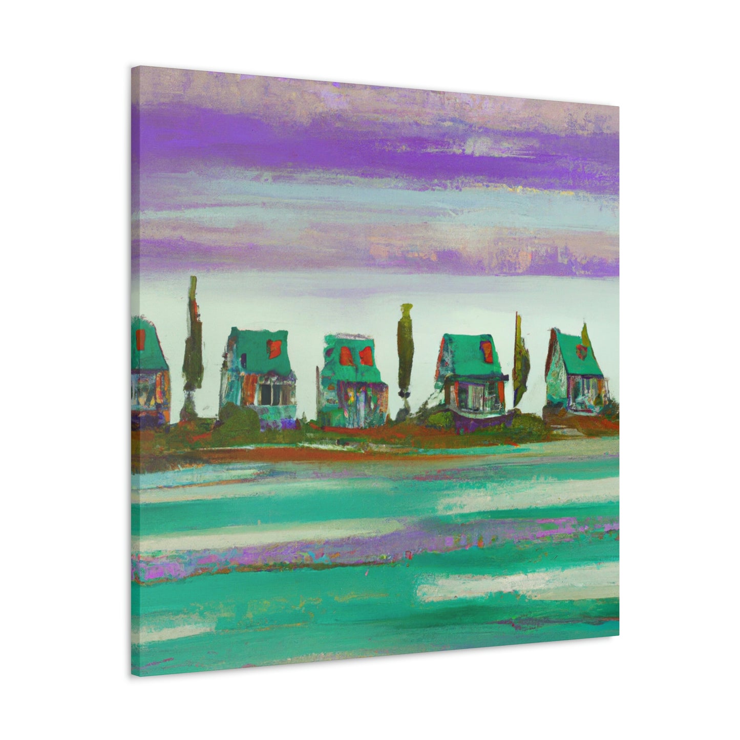 "Cottage by the Sea" - Canvas