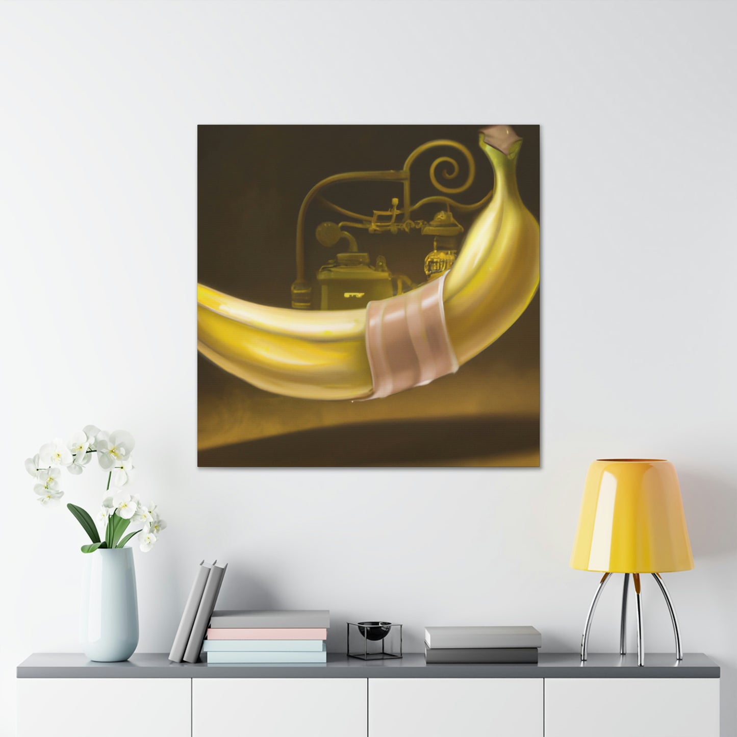 Banana in Steampunkland - Canvas