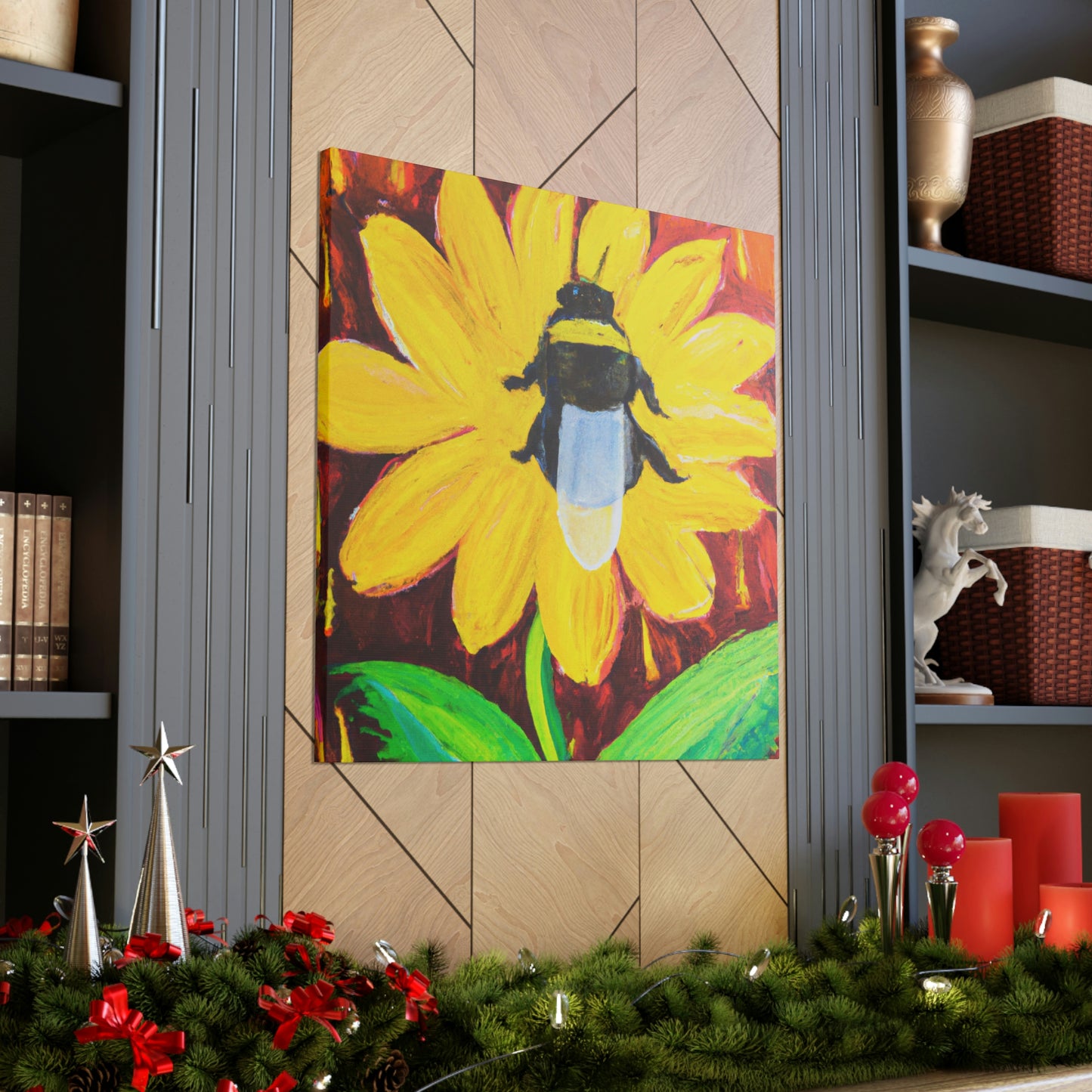 "Bumblebee in Bloom" - Canvas