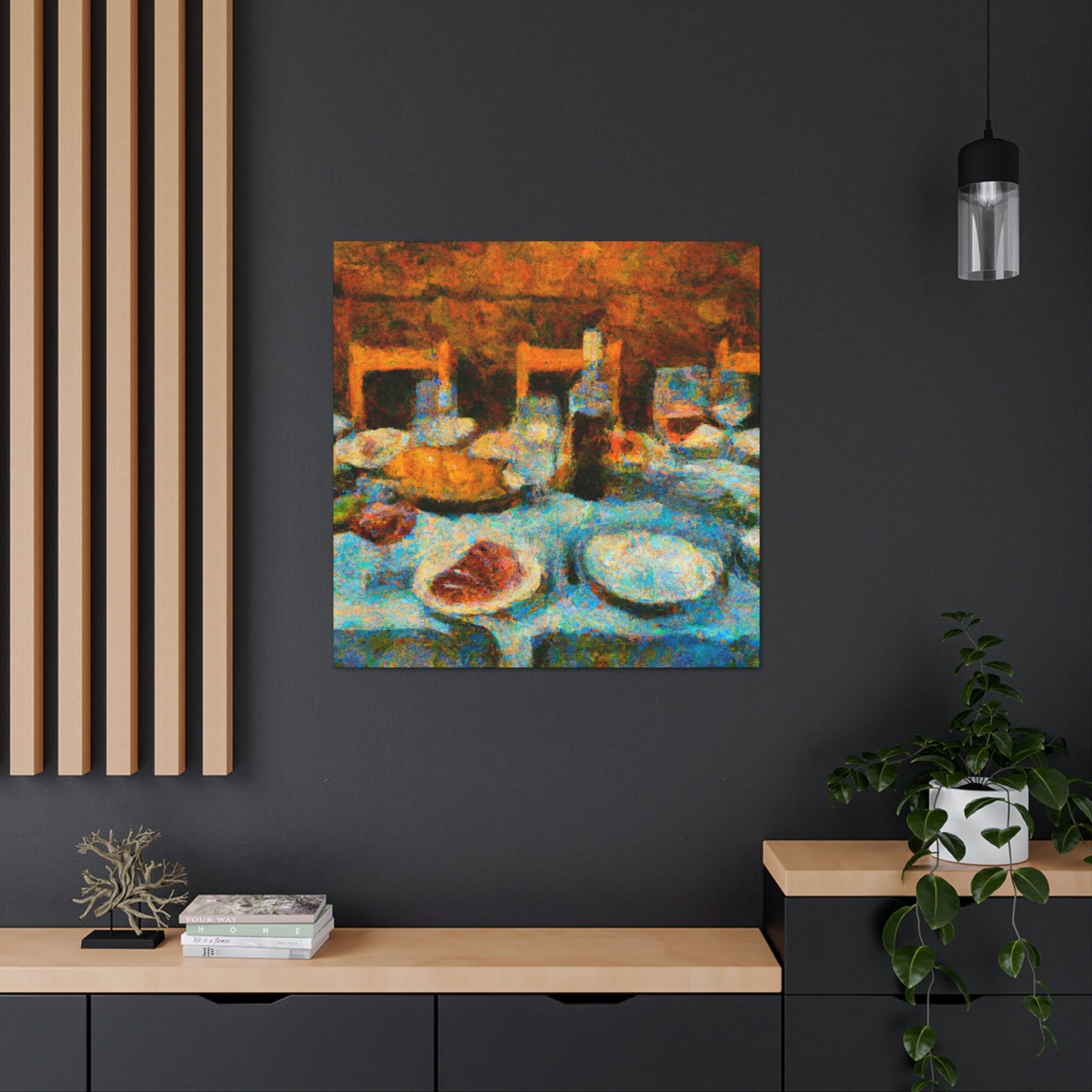 Dining Room Delight - Canvas