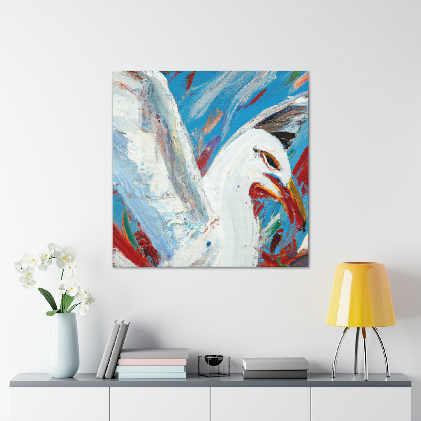 Seagulls at Sunrise - Canvas