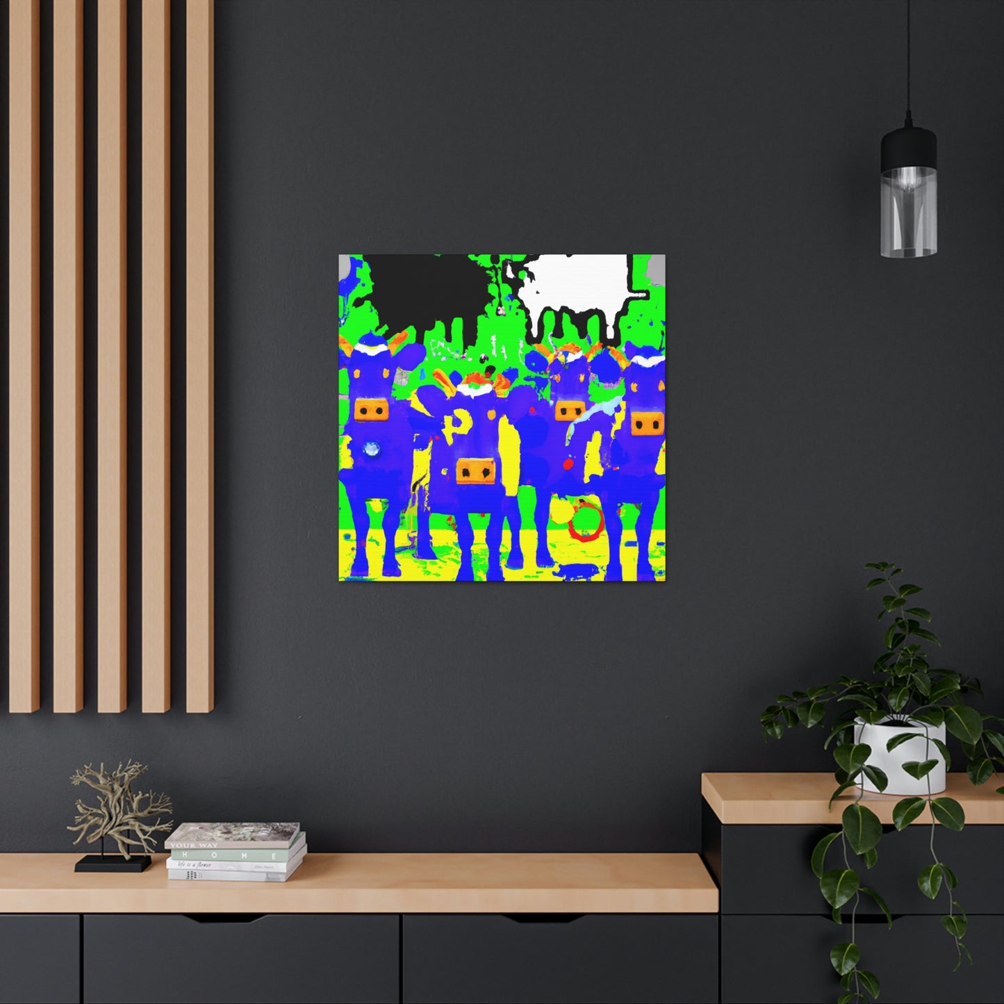 Cows in Simplicity - Canvas