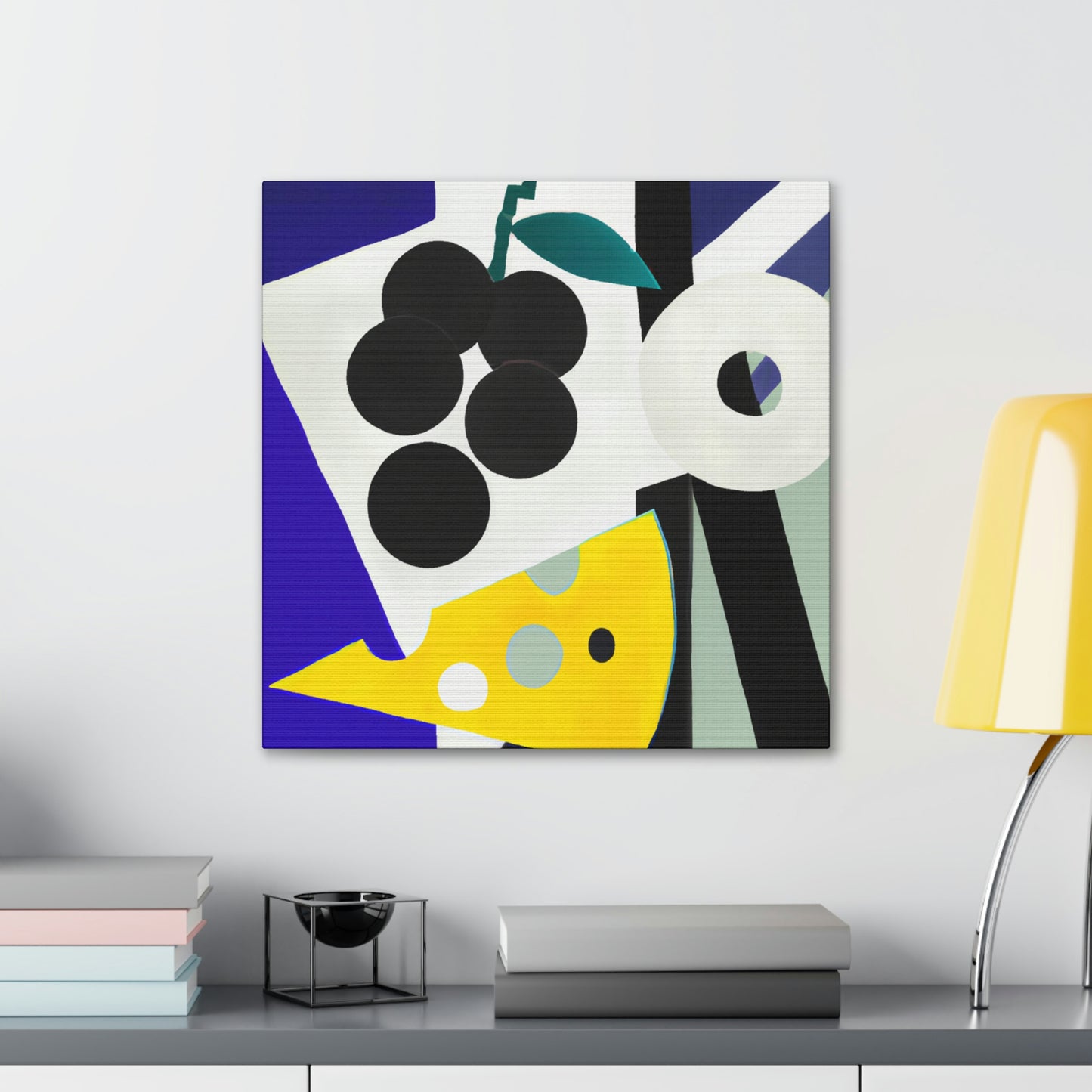 Cheese and Grapes Abound - Canvas