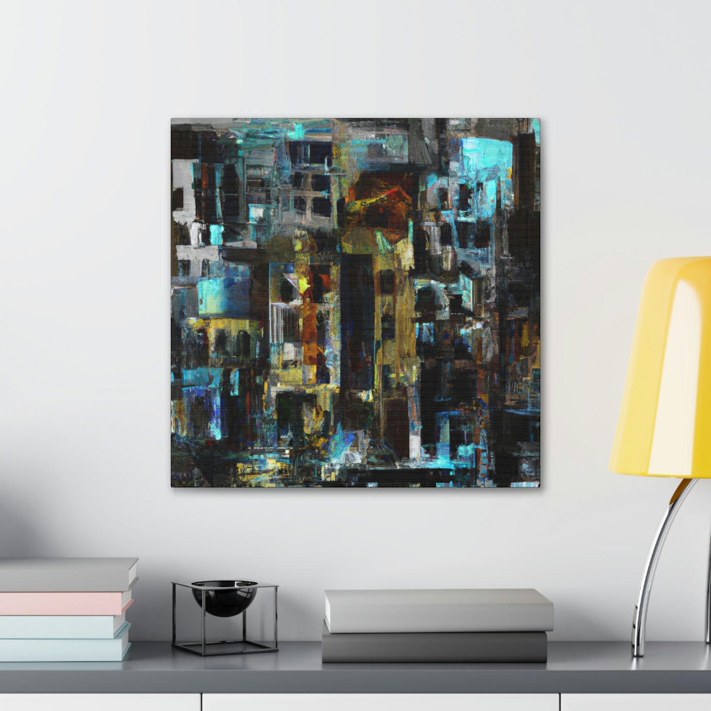 Neoclassic Expressionist Splendor - Canvas