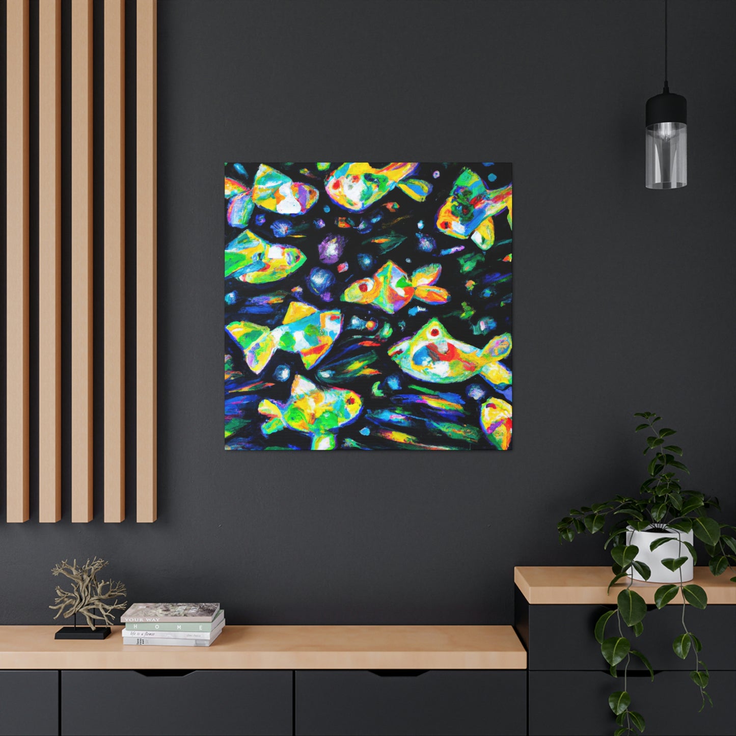 Rainbow Oceanic Splendor - Canvas