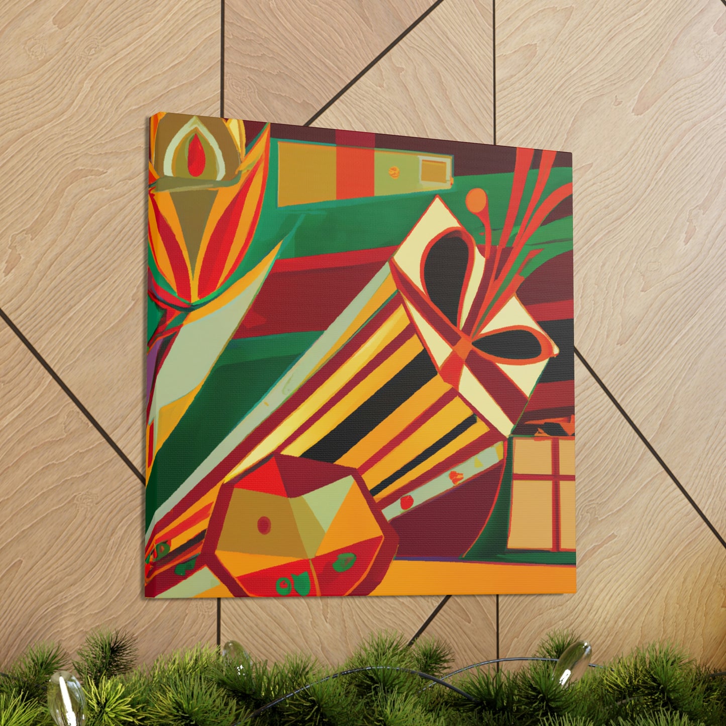 Presents in Art Deco - Canvas