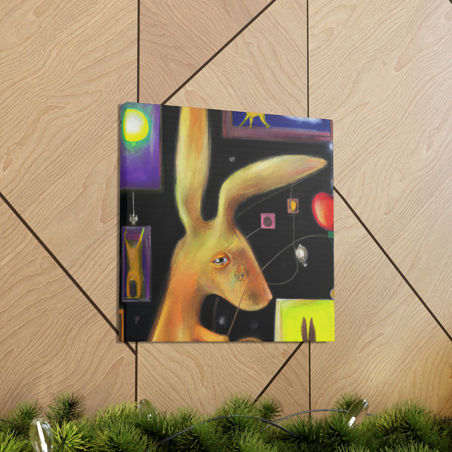 Rabbit in Eternal Dream - Canvas