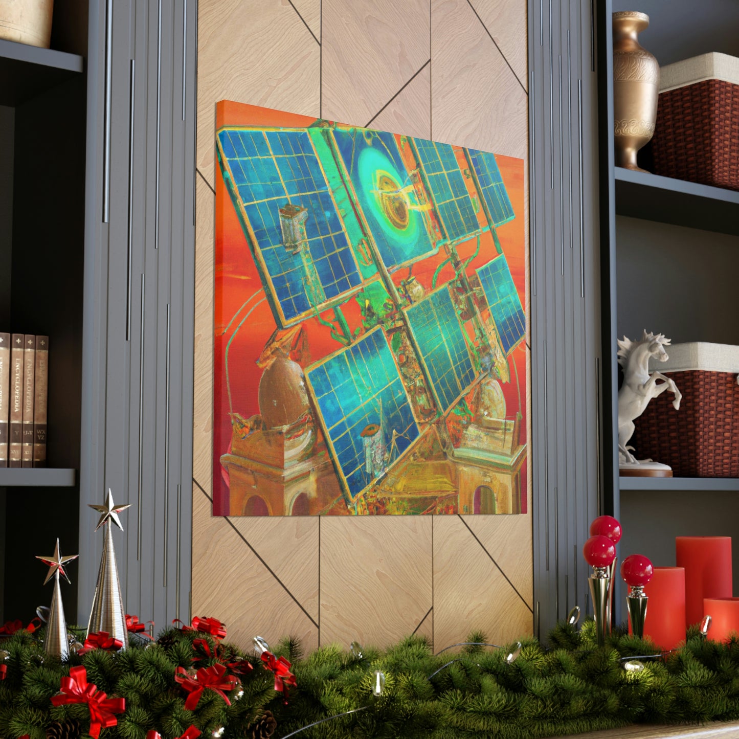 "Electrifying Solar Panel" - Canvas