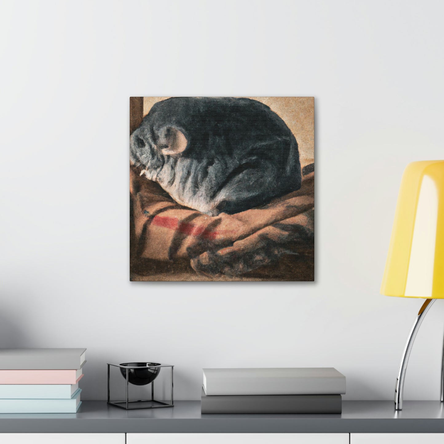 "Chinchilla in Dreamscapes" - Canvas