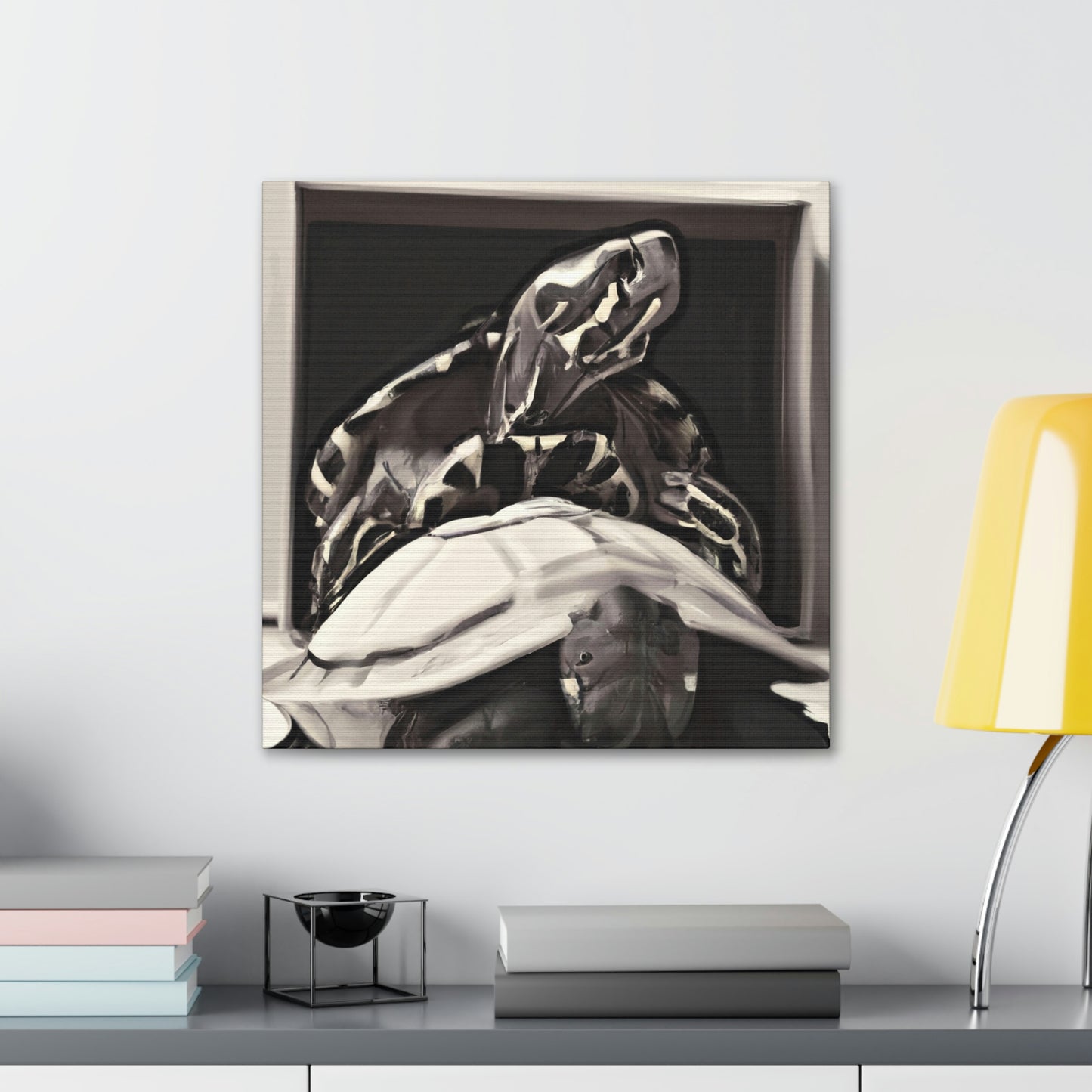 Box Turtle in Dreams - Canvas