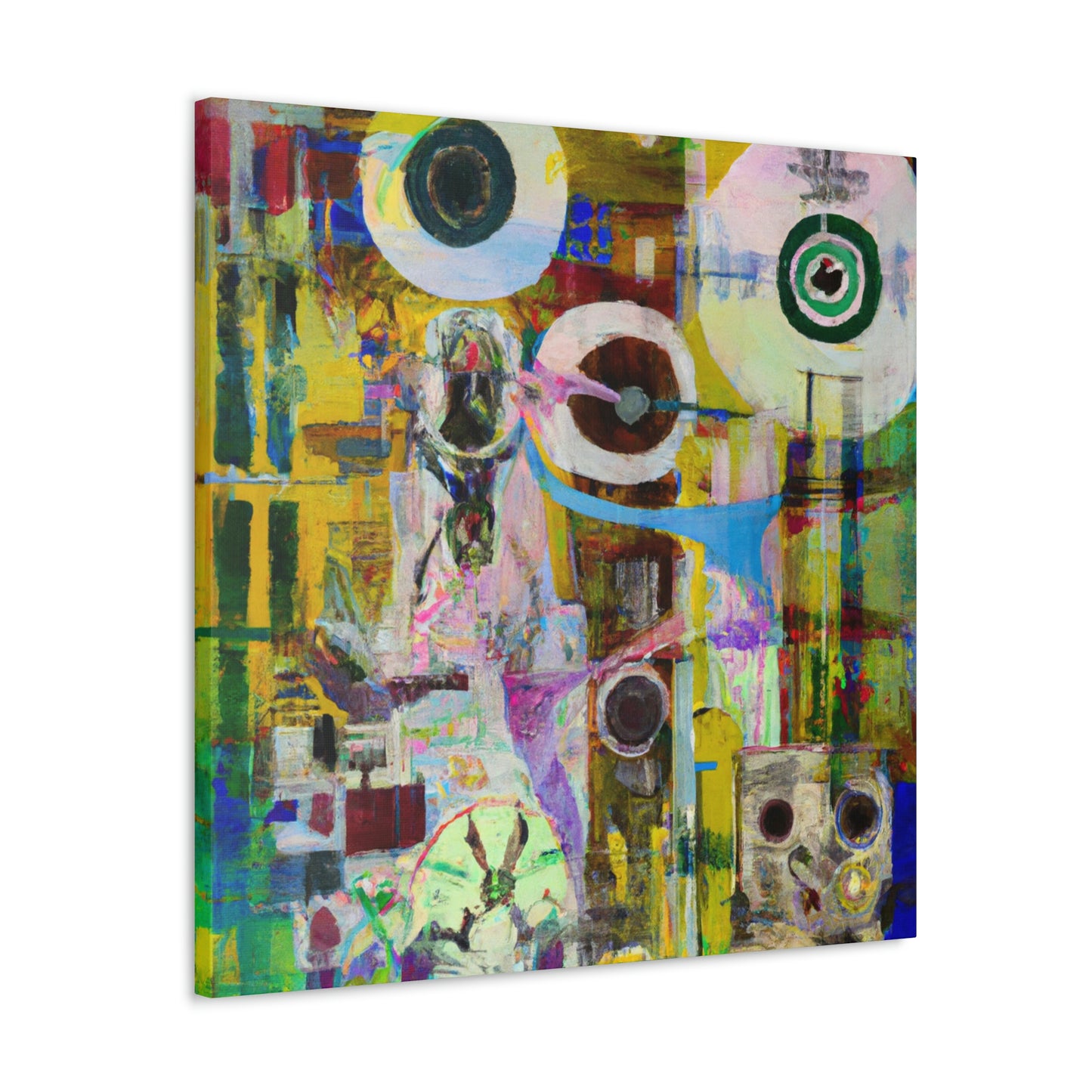 "Reel to Reel Resonance" - Canvas