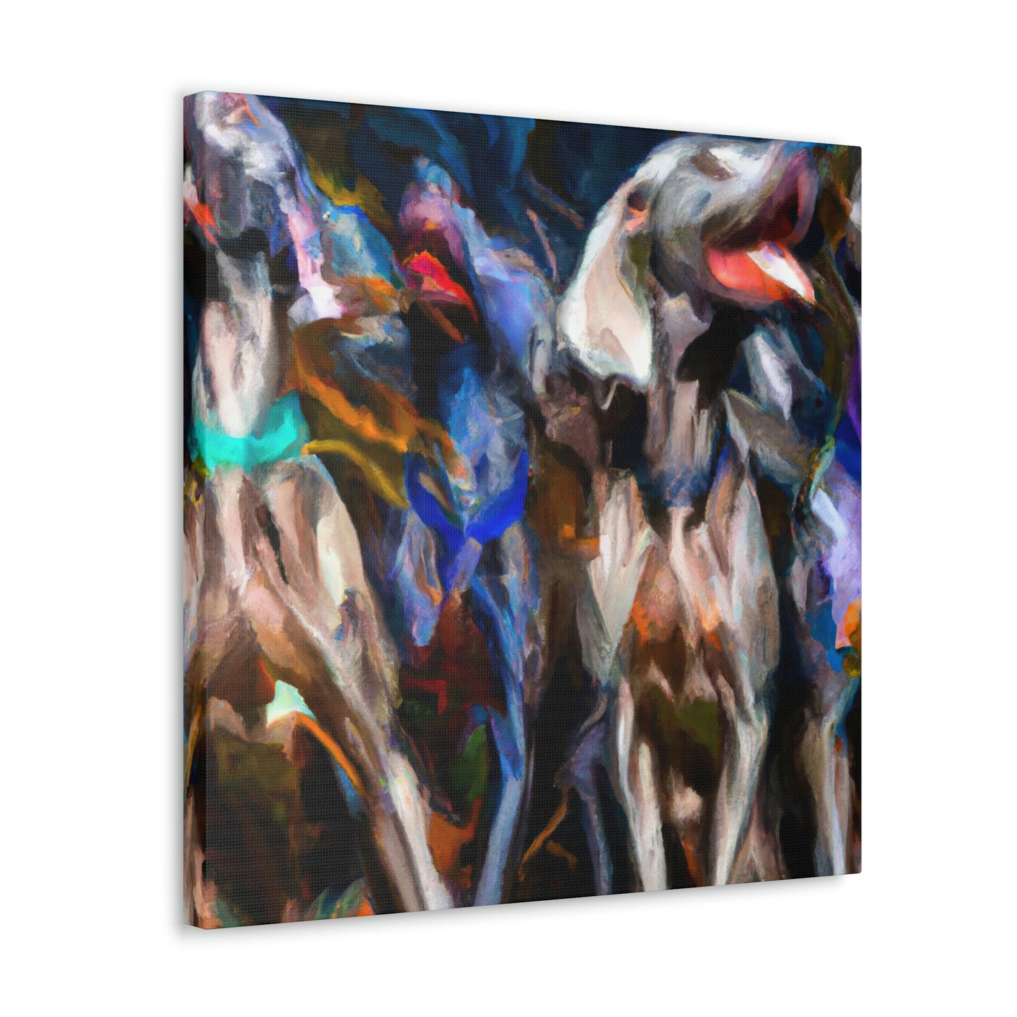 Weimaraner Wonderment - Canvas