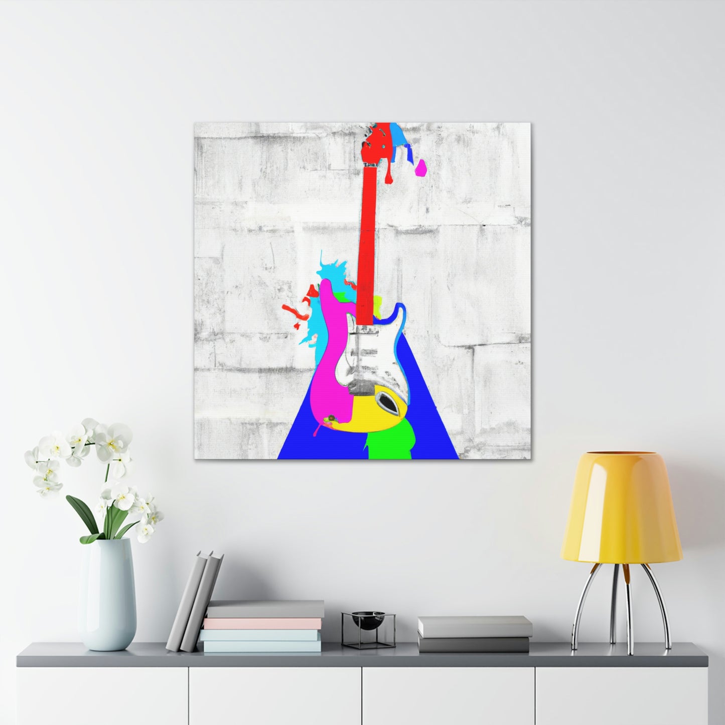 "Fender in Minimalism" - Canvas