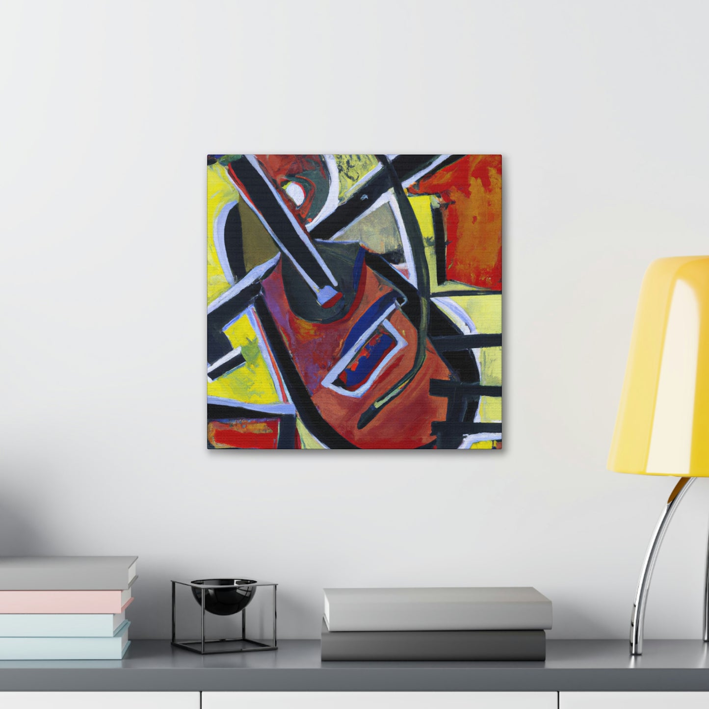 Mandolin in Expressionism - Canvas