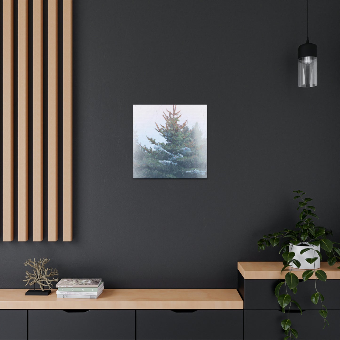 Spruce in the Woods - Canvas