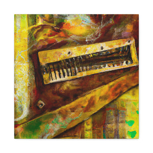 Harmonica Melody Music - Canvas