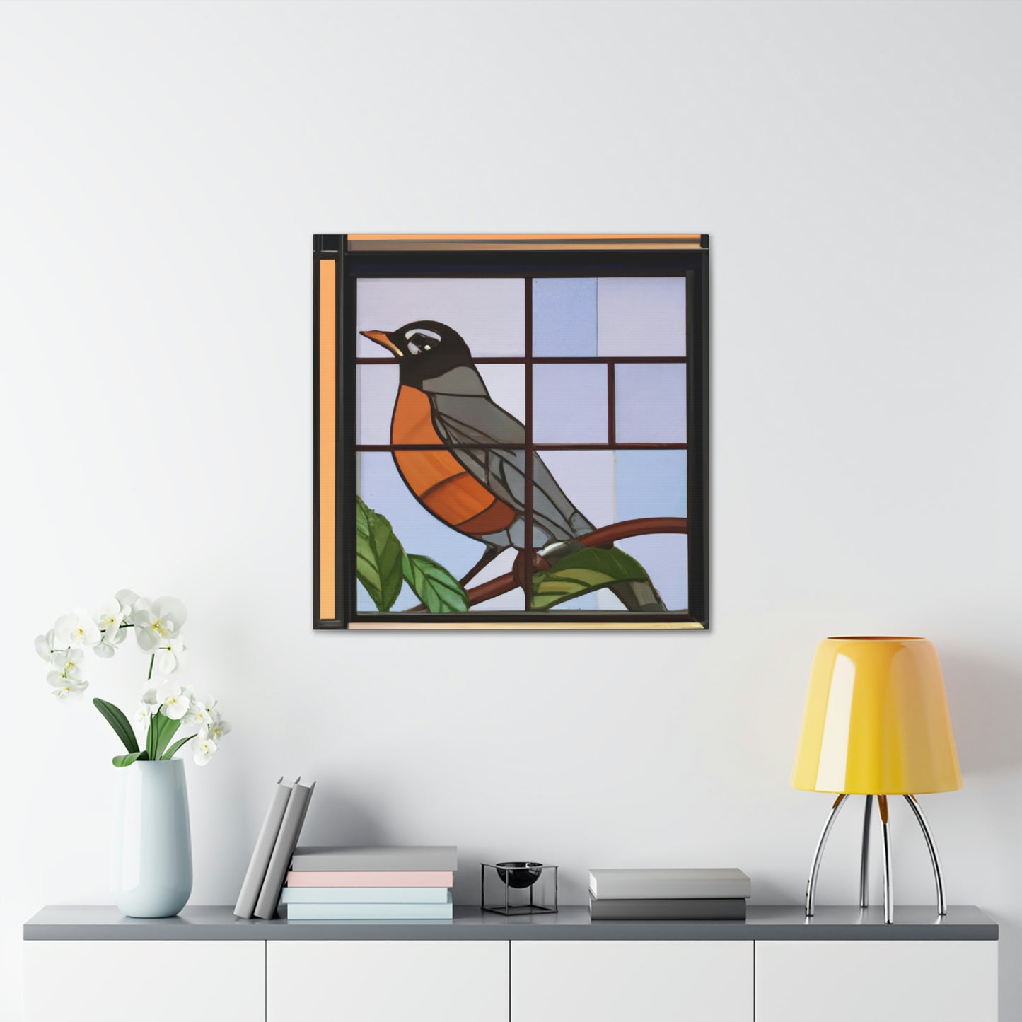 A Robin's Jazz Dance - Canvas