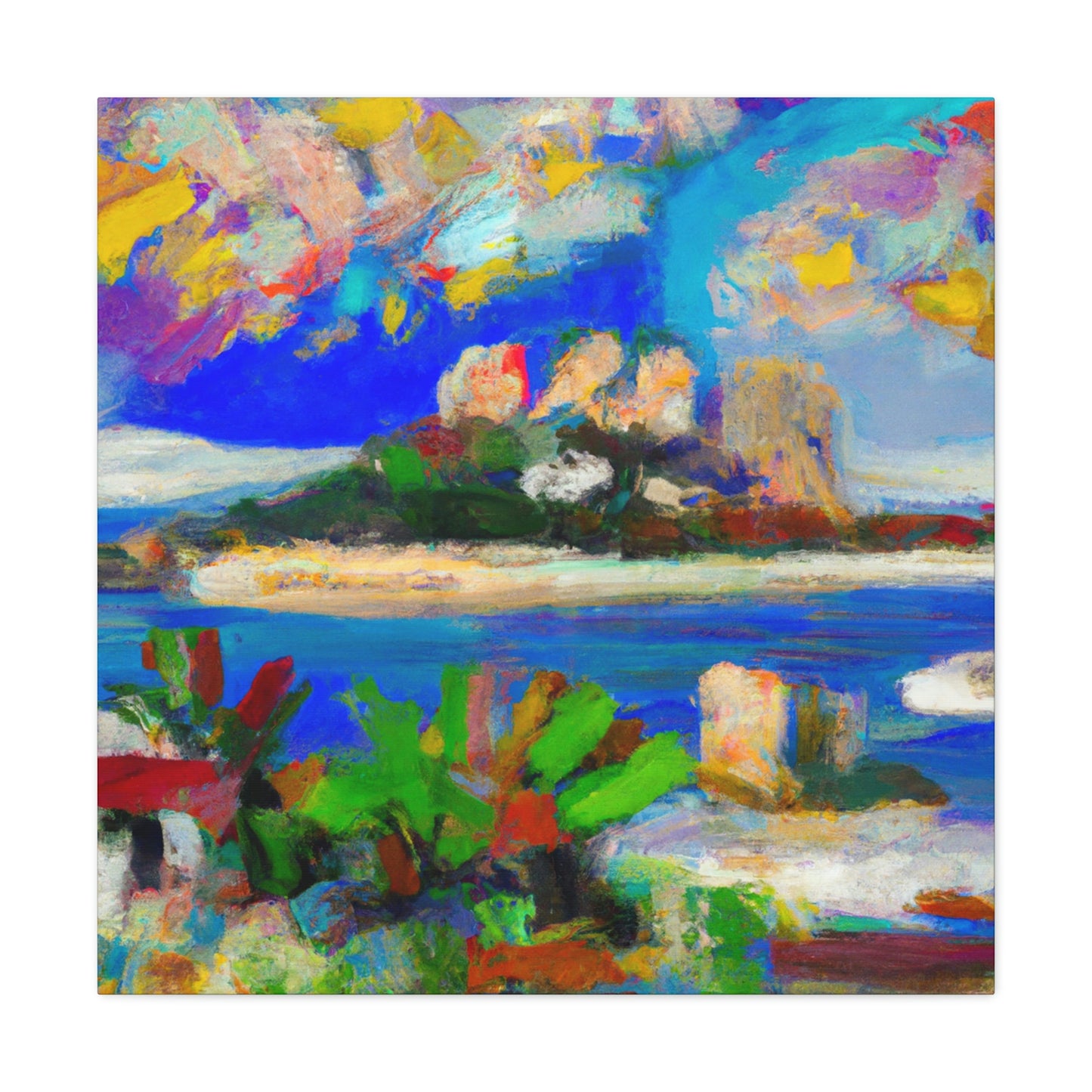 Island of Expressionism - Canvas