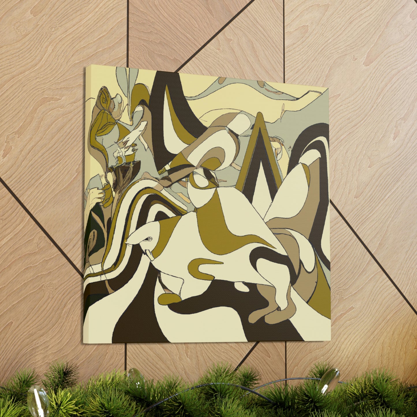 Chipmunk in Deco Style - Canvas