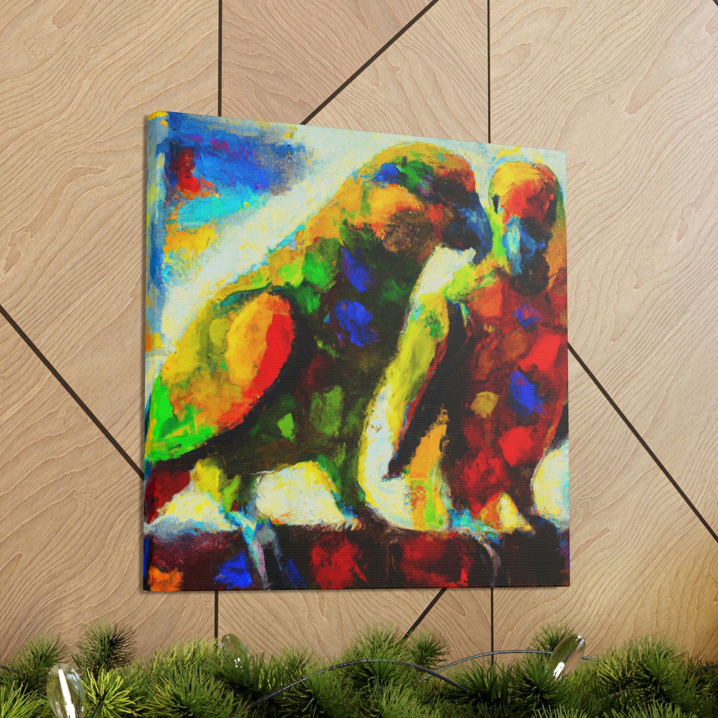 "Pionus Mystic Journey" - Canvas