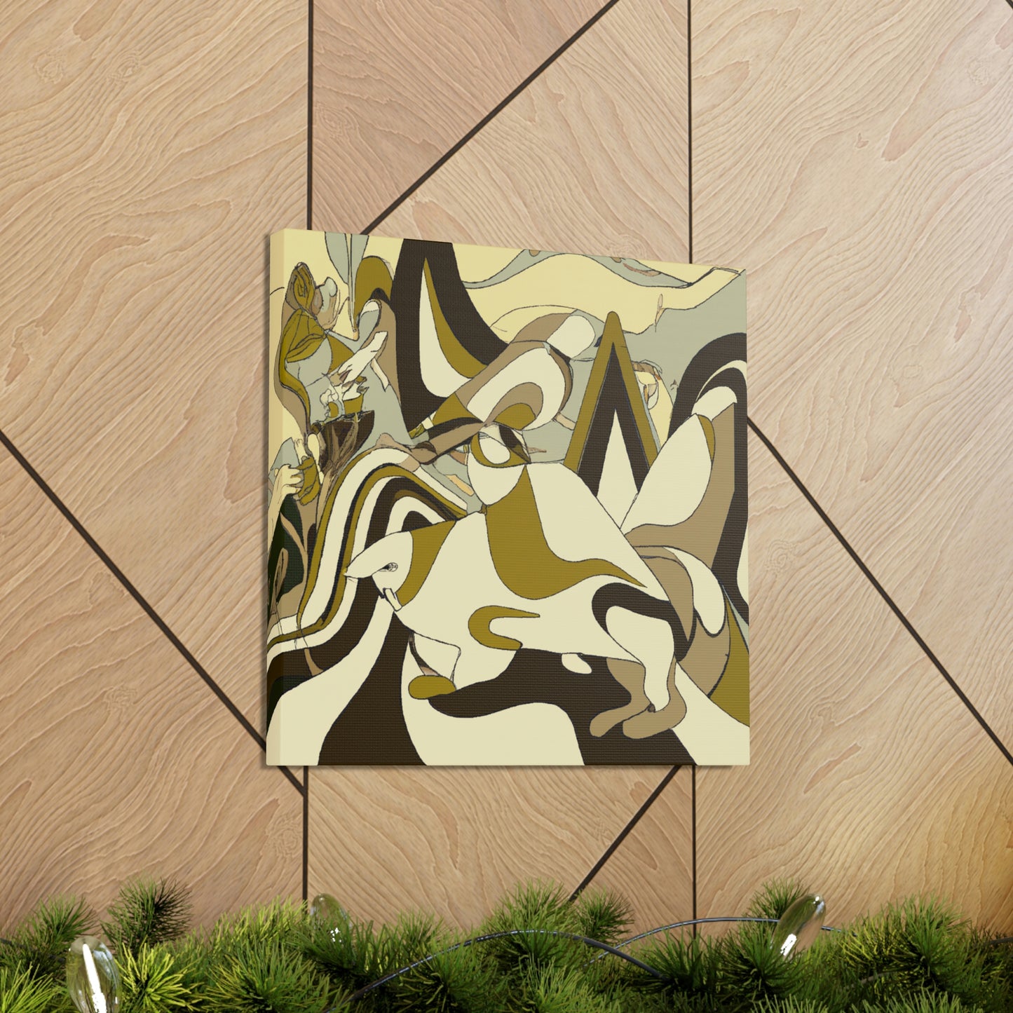 Chipmunk in Deco Style - Canvas