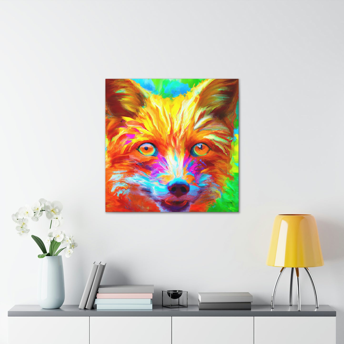 "The Dhole in Color" - Canvas