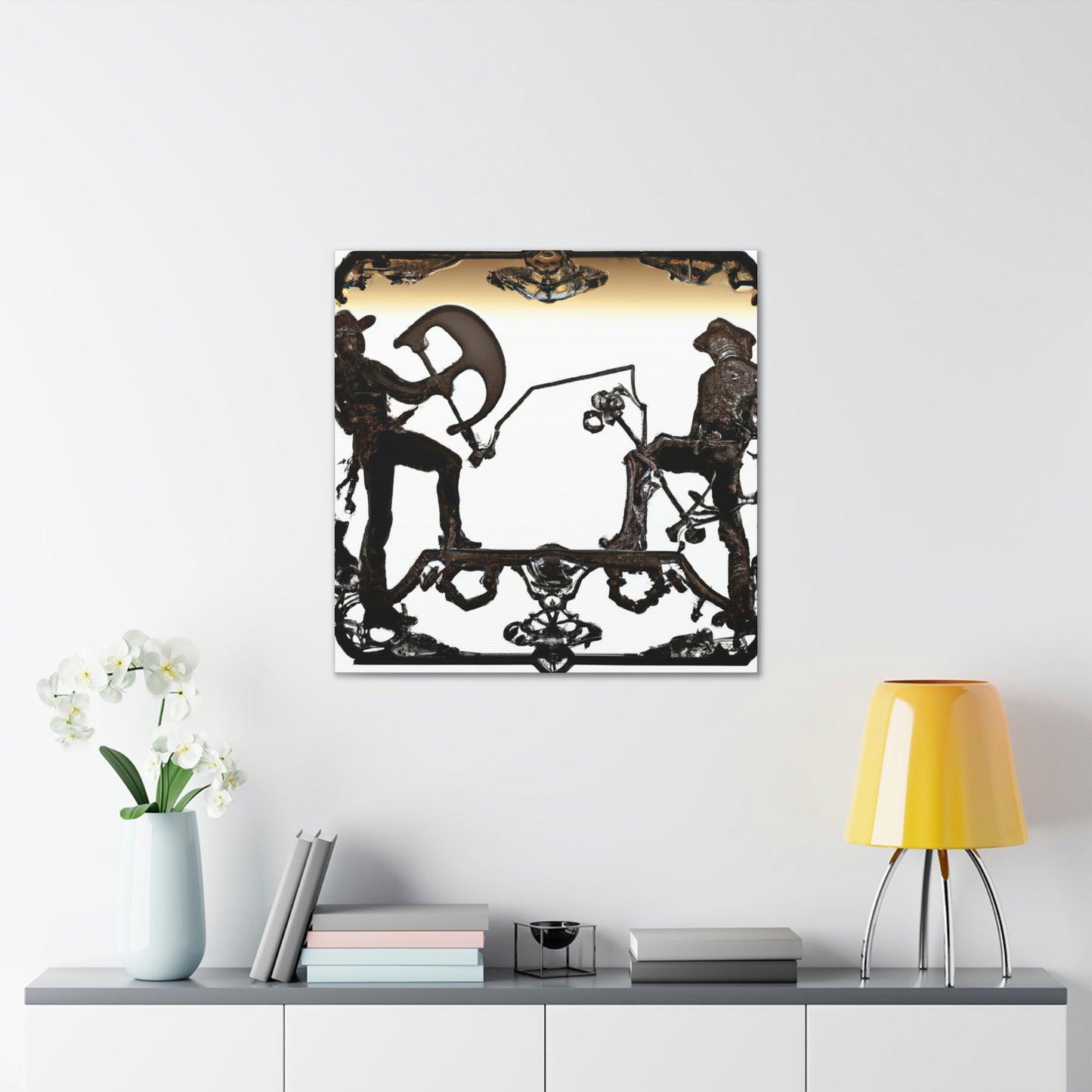 Branding Iron - Baroque - Canvas